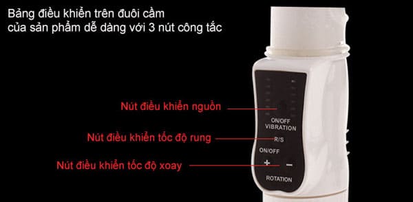 Dương vật giả rung kích thích âm đạo điểm G đa cấp cao cấp