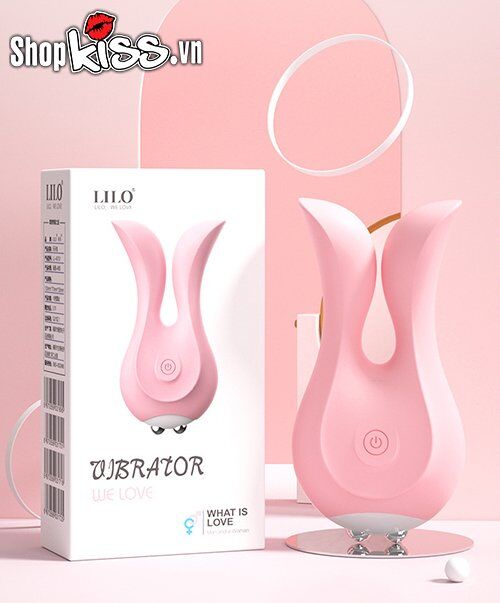 Máy rung Lilo tai thỏ cao cấp massage điểm G kích thích cực đỉnh