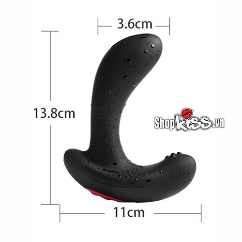 Remote Controlled Inflatable Anal Vibrator Prostate Massage