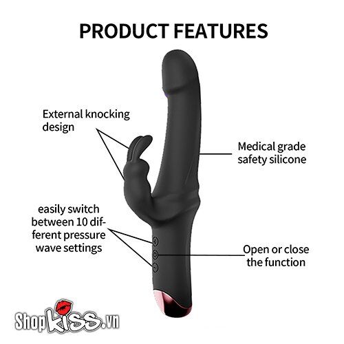  Review Dụng cụ massage điểm G và âm vật CZAR rung 10 tần số giá rẻ