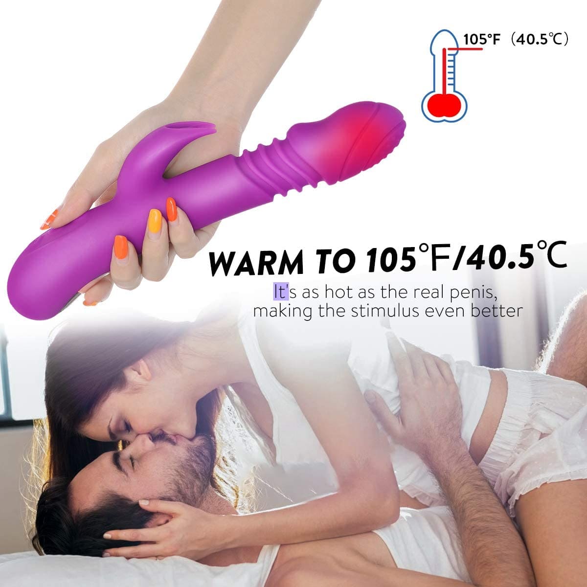 Dương vật giả rung thụt DV73 cao cấp cho nữ sung sướng thật