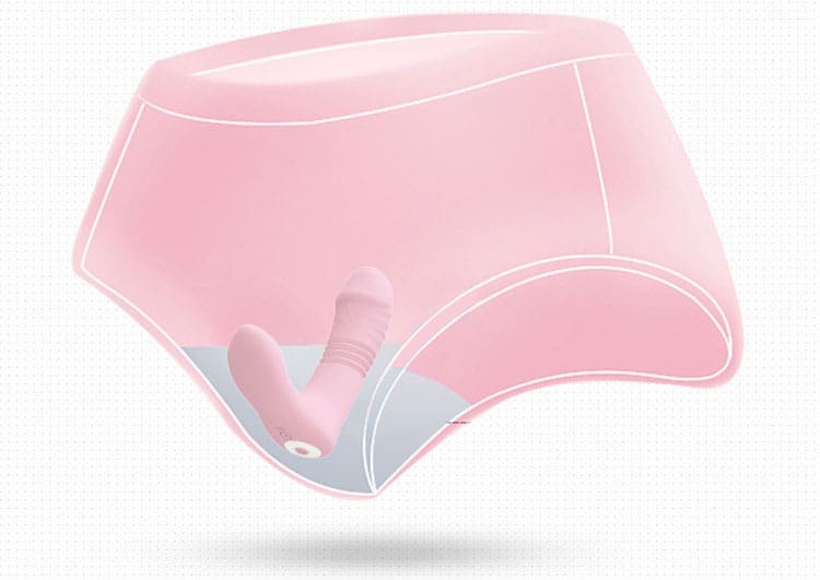Quần lót rung điều khiển từ xa thụt bú mút cao cấp cho nữ