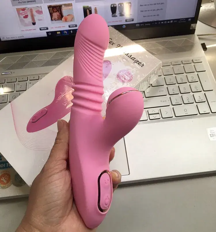 Cu giả rung thụt bú mút DV73A silicone y tế sưởi ấm kích thích Cu giả rung thụt bú mút DV73A silicone y tế sưởi ấm kích thích