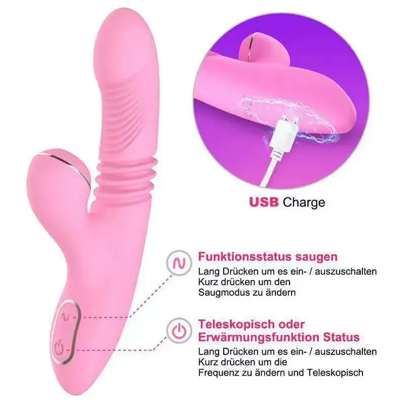 Cu giả rung thụt bú mút DV73A silicone y tế sưởi ấm kích thích Cu giả rung thụt bú mút DV73A silicone y tế sưởi ấm kích thích