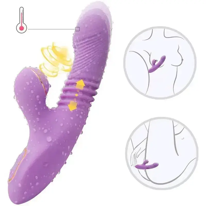 Cu giả rung thụt bú mút DV73A silicone y tế sưởi ấm kích thích Cu giả rung thụt bú mút DV73A silicone y tế sưởi ấm kích thích