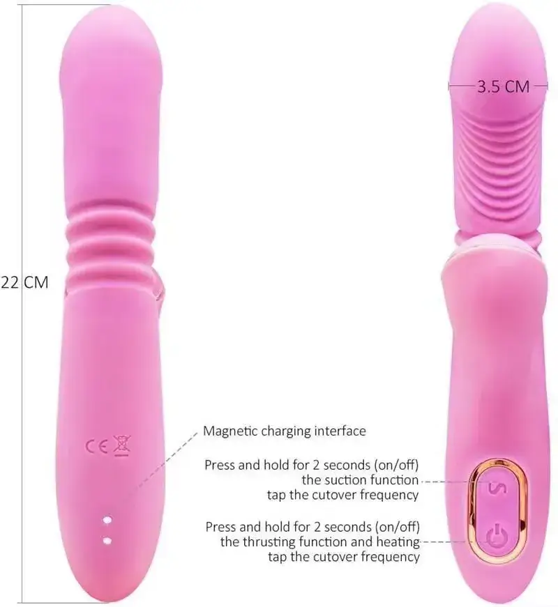 Cu giả rung thụt bú mút DV73A silicone y tế sưởi ấm kích thích Cu giả rung thụt bú mút DV73A silicone y tế sưởi ấm kích thích