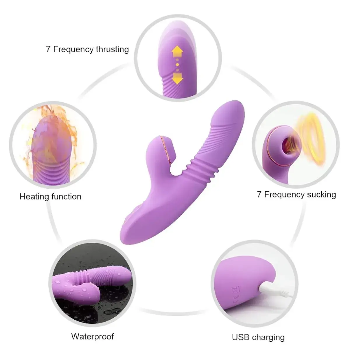 Cu giả rung thụt bú mút DV73A silicone y tế sưởi ấm kích thích Cu giả rung thụt bú mút DV73A silicone y tế sưởi ấm kích thích