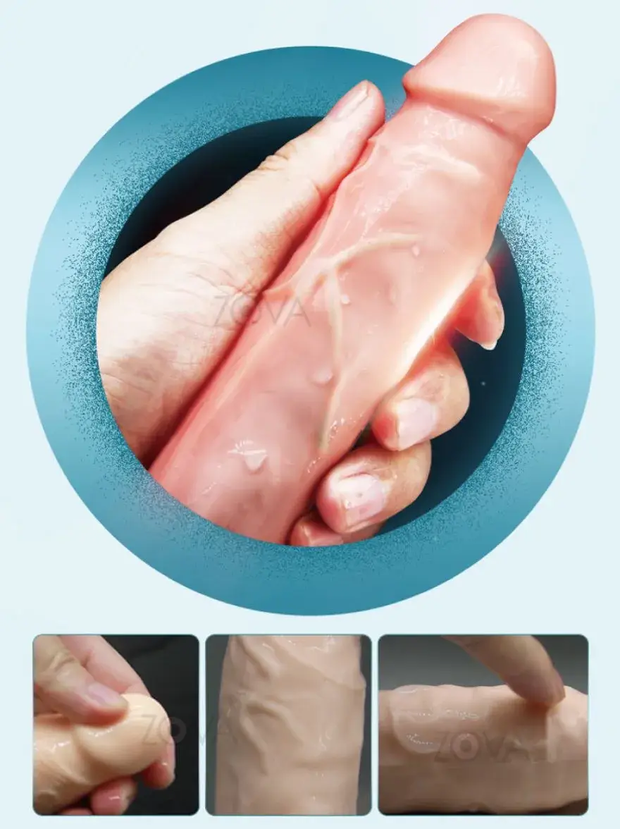 Dương vật giả tự động rung thụt DIBE DC50U 42°C sưởi ấm siêu phê