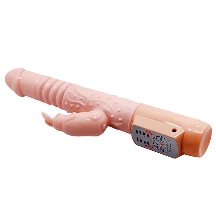 DV13C Dương vật giả rung thụt xoay cao cấp tạo nhiệt 48° siêu mềm mại