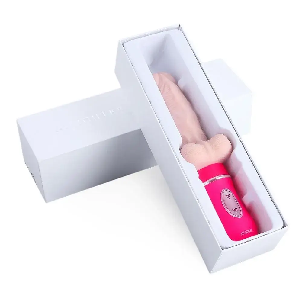 Dương vật giả silicon DV44B rung thụt tự động sưởi ấm mê ly