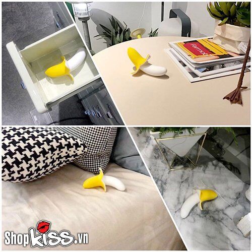  Đại lý Dương vật giả có rung ngụy trang quả chuối nhỏ Mini Banana chính hãng