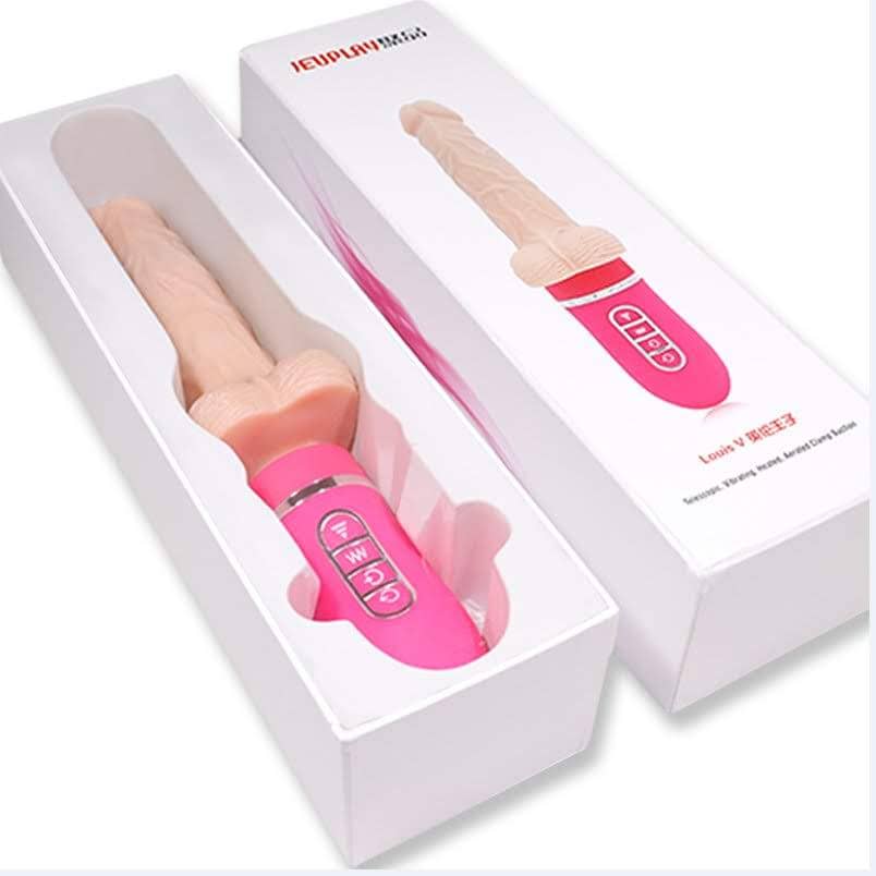 DV44U Dương vật giả silicon rung mạnh đa chức năng kích thích