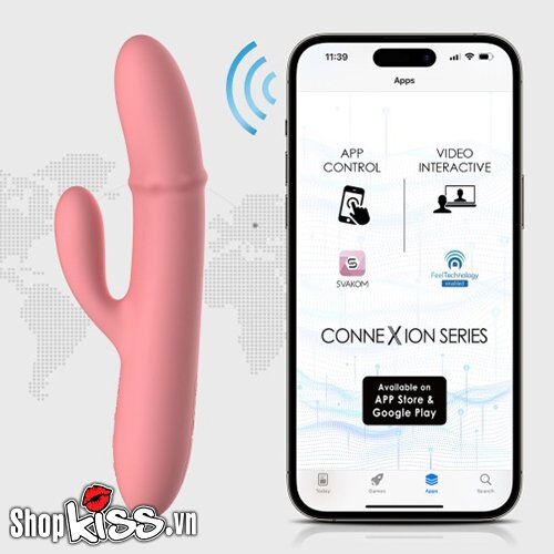  Bán Dụng cụ massage điểm G và âm vật Svakom Mora Neo – Điều khiển qua app giá tốt