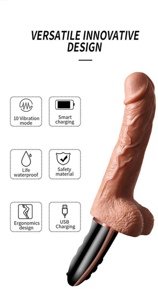 Dildo rung thụt DV44T đa chức năng kích thích G