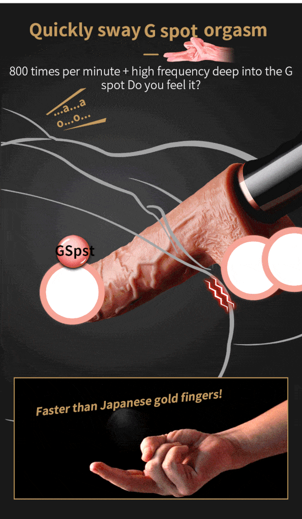 Dildo rung thụt DV44T đa chức năng kích thích G