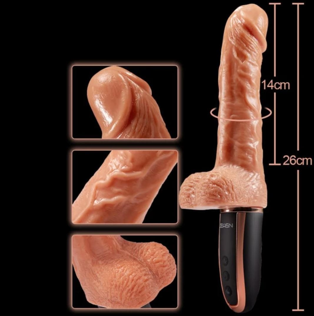 Dildo rung thụt DV44T đa chức năng kích thích G
