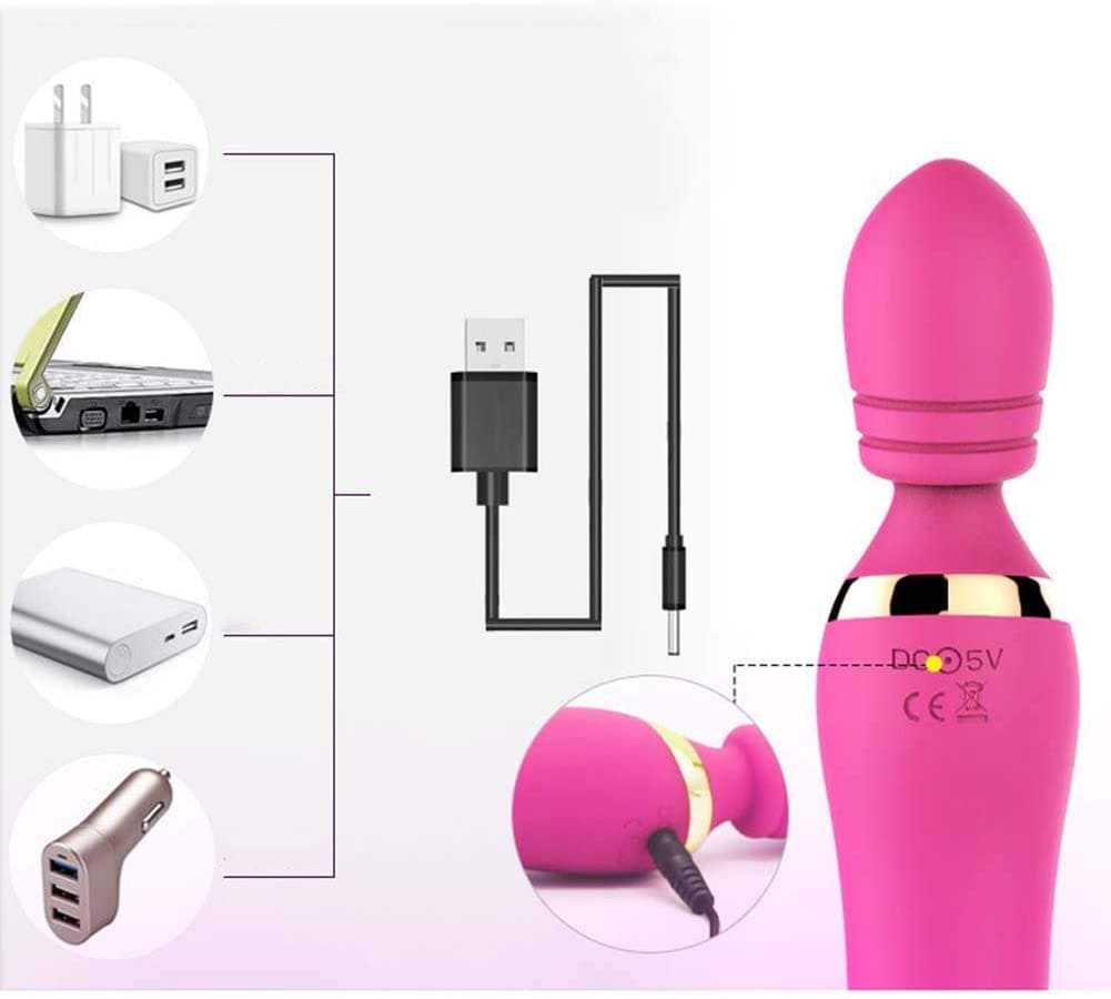AV17B Máy rung 2 đầu thụt rung cực mạnh cho nữ cực đã
