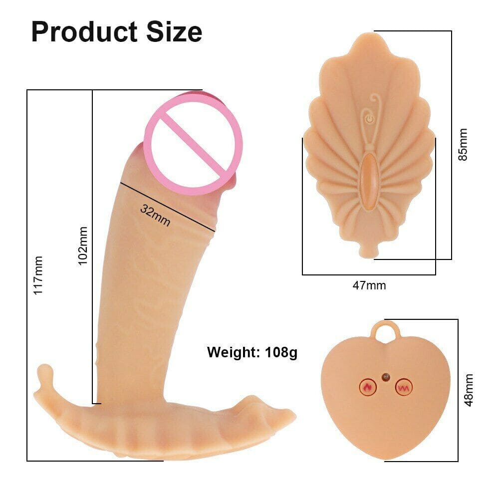 Quần lót rung DC38H điều khiển từ xa sưởi ấm âm đạo cao cấp dễ dùng