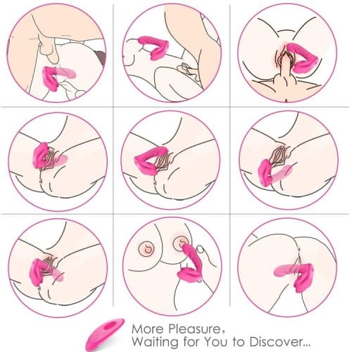 Quần lót rung DC38H điều khiển từ xa sưởi ấm âm đạo cao cấp dễ dùng