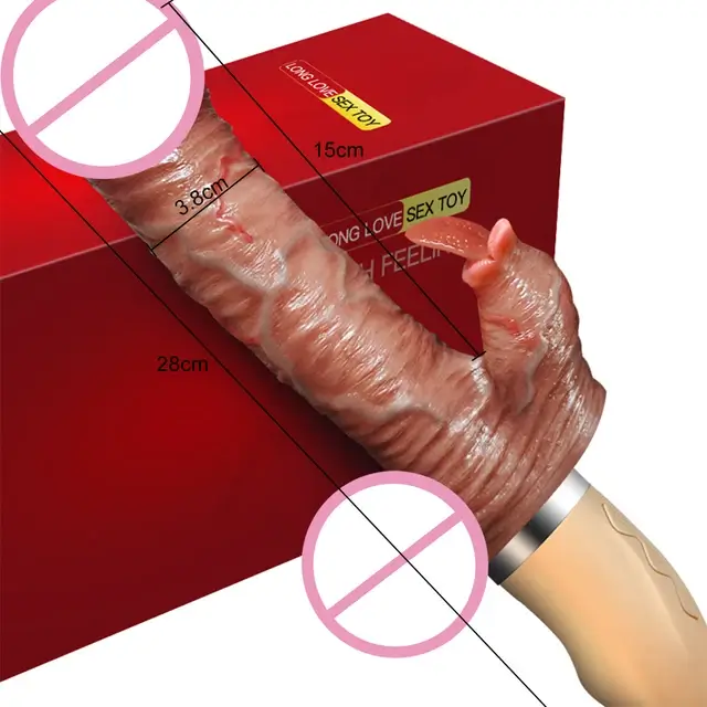 Cu giả rung thụt giá rẻ tự động làm sướng âm đạo nữ màu da tự nhiên