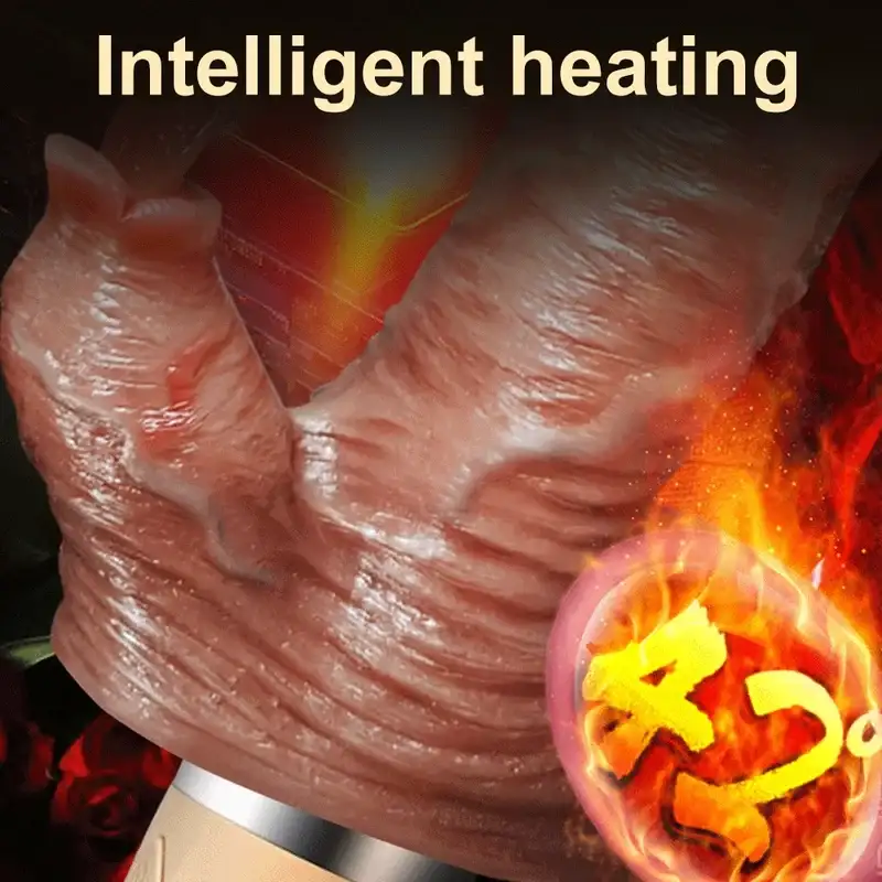 Cu giả rung thụt giá rẻ tự động làm sướng âm đạo nữ màu da tự nhiên