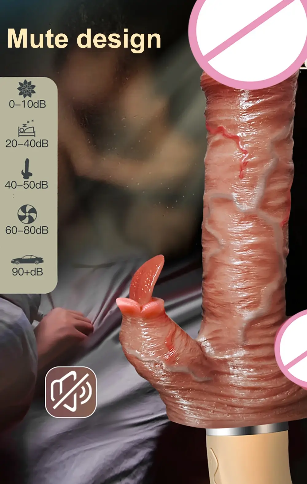 Cu giả rung thụt giá rẻ tự động làm sướng âm đạo nữ màu da tự nhiên