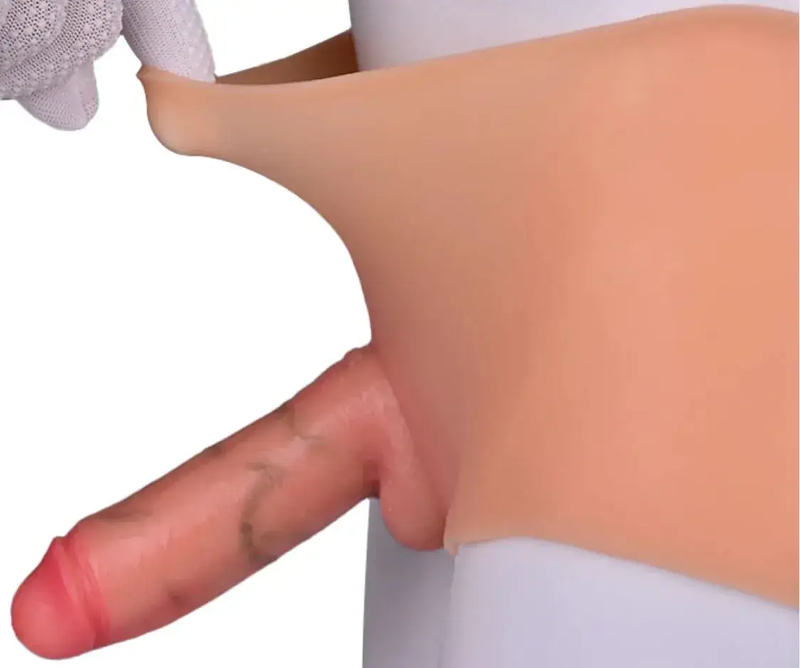 Dương vật giả silicone mềm DV65G2 quần thoải mái tăng khoái cảm