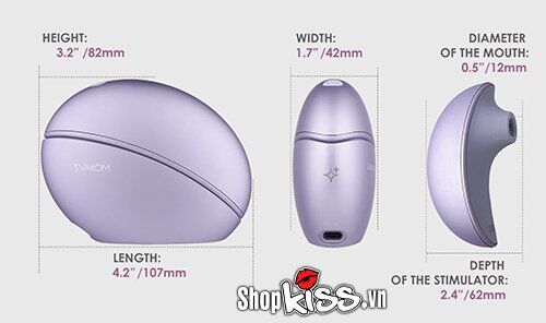 Svakom Pulse Galaxie Clitoral Stim App Control Toy