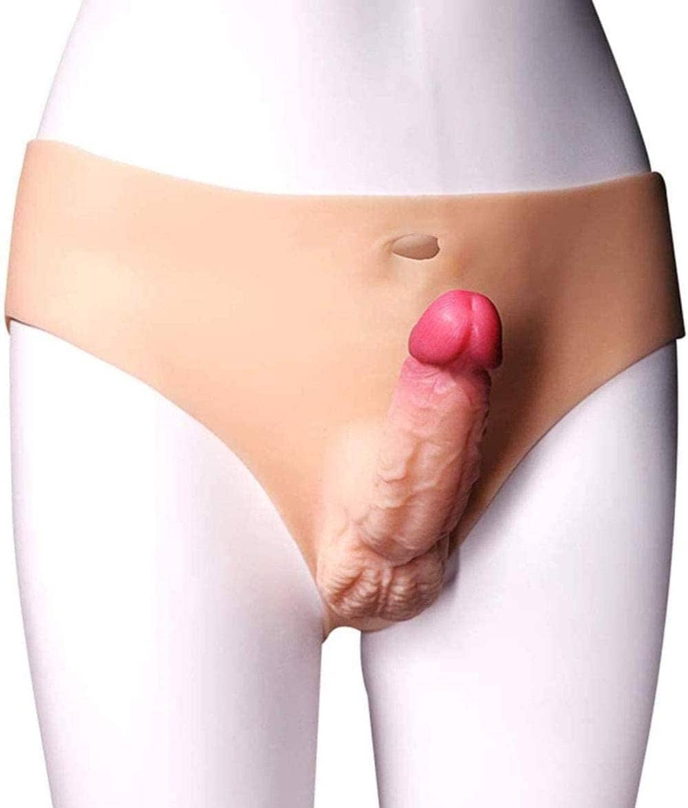 DV65Y dương vật giả liền quần cao cấp kích thích cho nam nữ