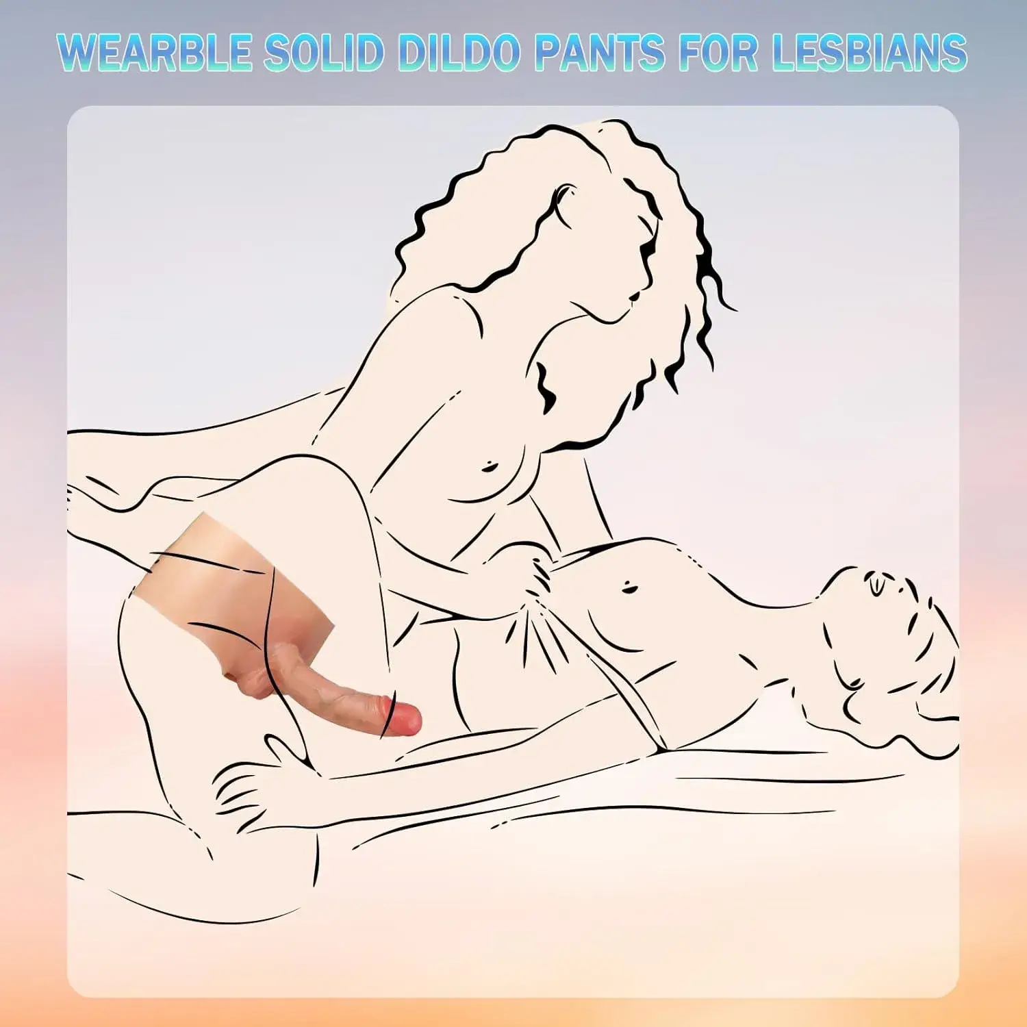 Dương vật giả liền quần DV65G6 size lớn 19cm kích thước chuẩn khoái cảm