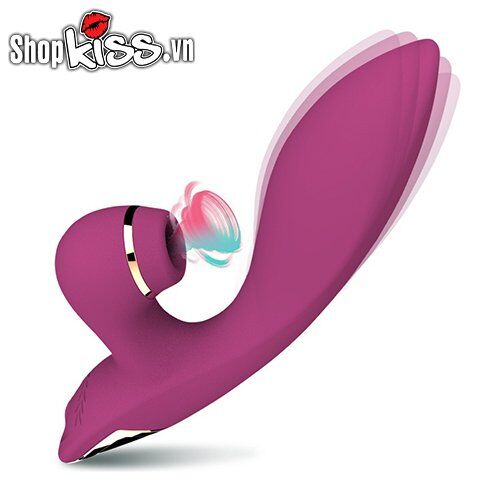 Suction Kiss G-Spot Clitoral Vibrator – Soft Silicone