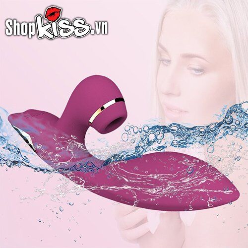 Suction Kiss G-Spot Clitoral Vibrator – Soft Silicone