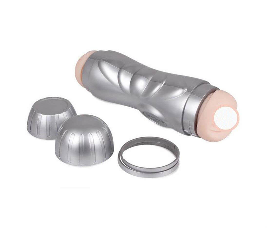DC17X Dual-Ended Soft Masturbation Cup with Vibration