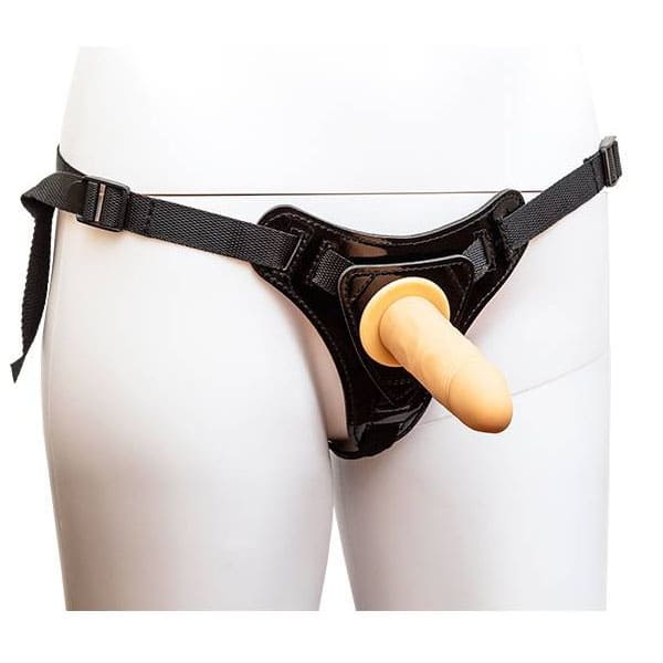 DV65S Small Silicone Strap-On Realistic Design