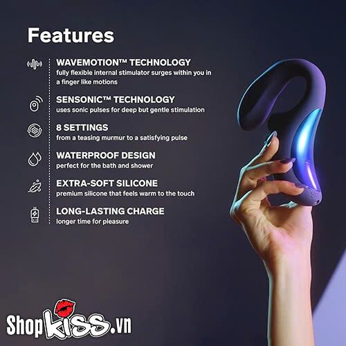 Lelo Enigma Wave Triple Stimulation G-Spot Clitoral Massager
