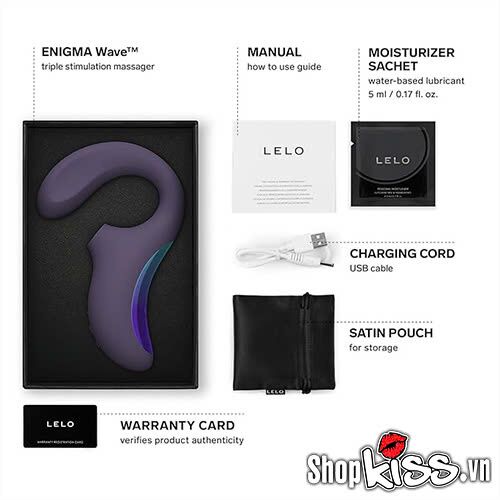 Nhập sỉ Máy massage điểm G và âm vật Lelo Enigma Wave™ Tripple Stimulation Massager giá sỉ Nhập sỉ Máy massage điểm G và âm vật Lelo Enigma Wave™ Tripple Stimulation Massager giá sỉ