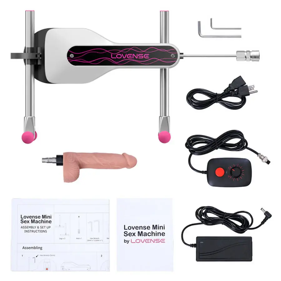 Máy thủ dâm tự động Lovense Mini DC50S dương vật giả silicon rung