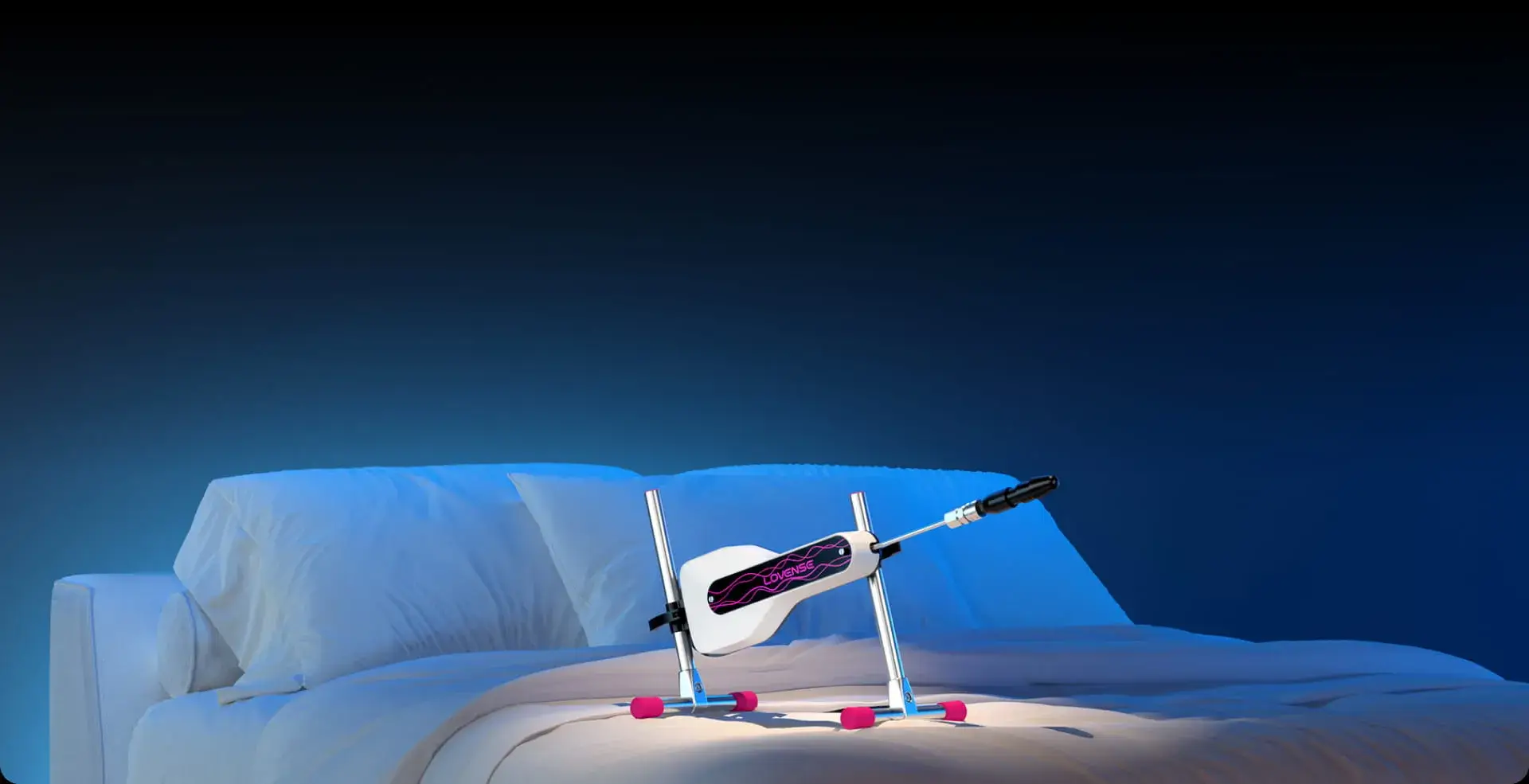 Máy thủ dâm tự động Lovense Mini DC50S dương vật giả silicon rung