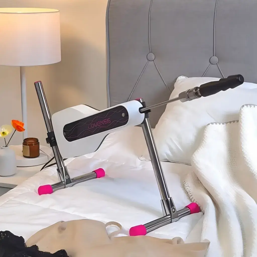 Máy thủ dâm tự động Lovense Mini DC50S dương vật giả silicon rung