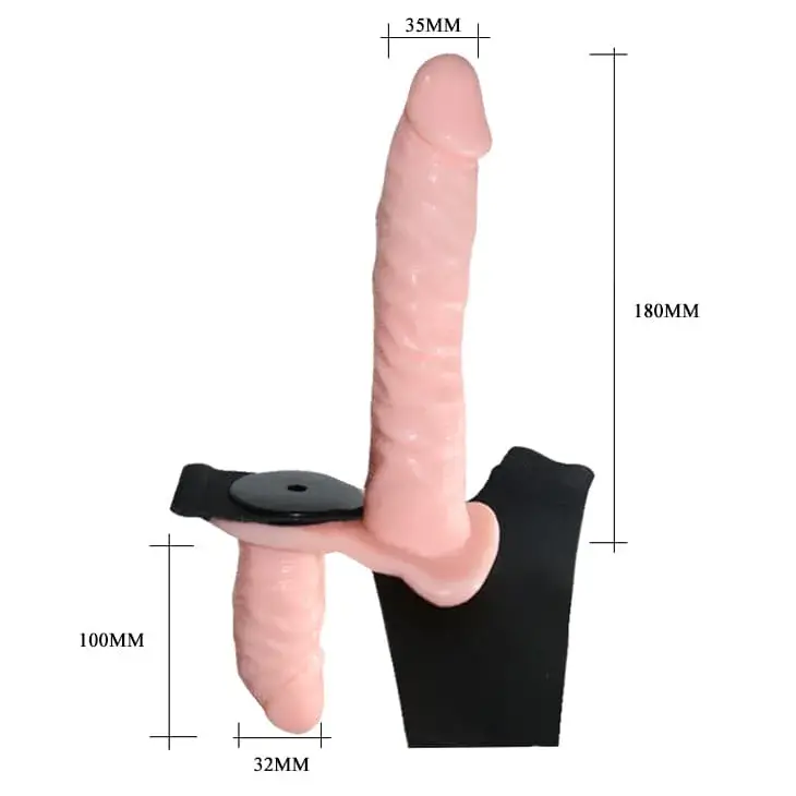 Dương vật giả dây đeo 2 đầu DC65R siêu rung chuyên biệt kích thích
