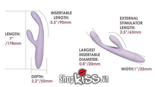 Dụng Cụ Massage Svakom Cici Plus 2 Kích Thích Điểm G Cực Mạnh