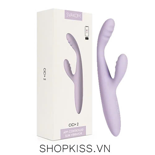 Dụng cụ massage điểm G âm vật Svakom Cici Plus 2 silicone cao cấp