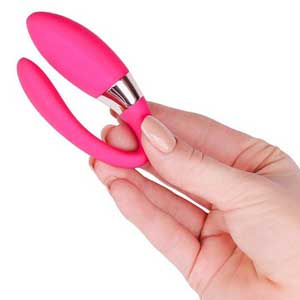 DC42 Máy mát xa Lelo Noa kích thích âm đạo hậu môn sướng