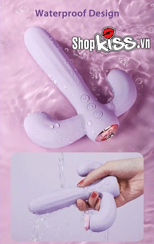 Dụng cụ kích thích đa điểm Svakom Bernice 3 nhánh cao cấp tiện lợi