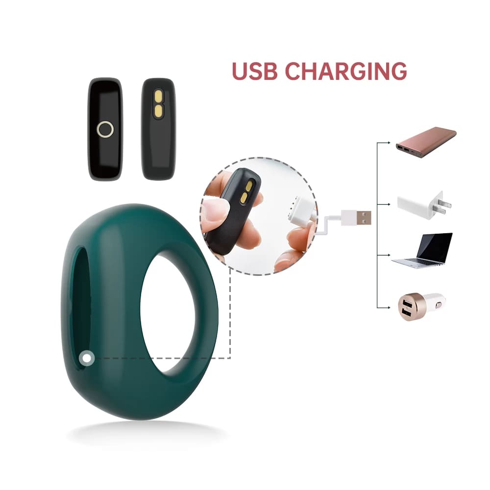 Vòng rung kích thích dương vật đeo tay âm đạo tăng khoái cảm