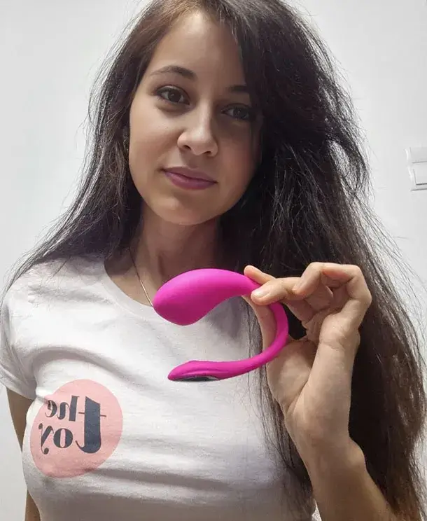 Trứng Rung Tình Yêu Cao Cấp Thông Minh Lovense Lush 4 EG34E điều khiển qua App Bluetooth rung mạnh điểm G chống nước kết nối yêu xa cực sướng.