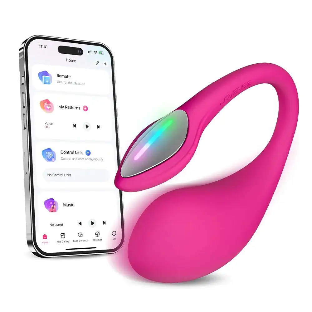 Trứng Rung Lovense Lush 4 Bluetooth Cao Cấp Rung Mạnh PK