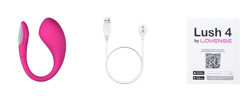 Trứng Rung Lovense Lush 4 Bluetooth Cao Cấp Rung Mạnh PK