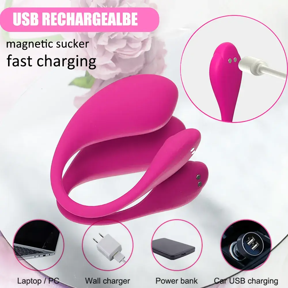 Trứng rung EG34F silicone mềm mại điều khiển App rung mạnh