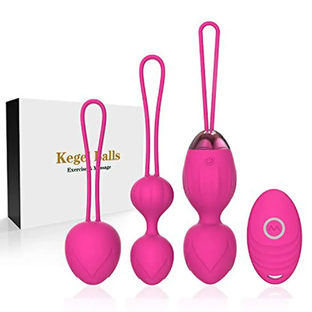 Bóng Tập Kegel Rung DC49C 3 Bóng Điều Khiển Từ Xa Se Khít